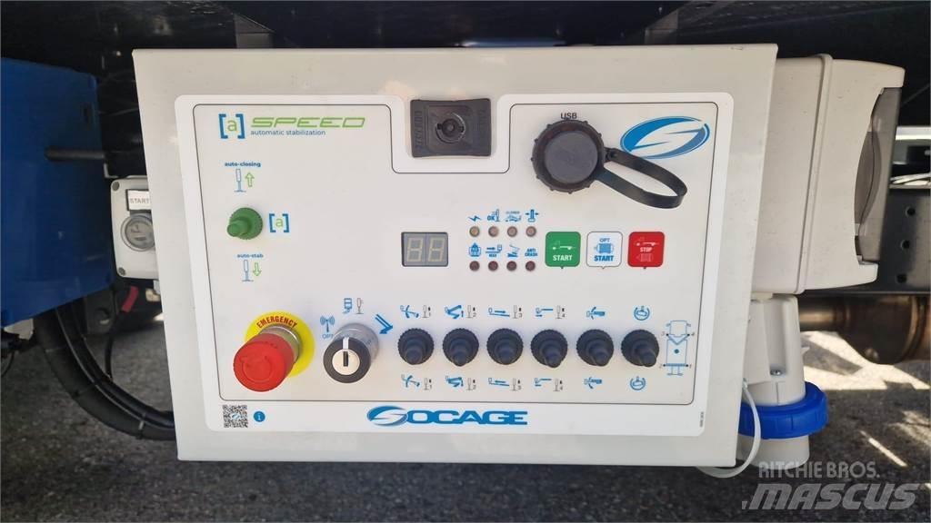 Socage 20D-Speed المنصات الهوائية المثبتة على شاحنة