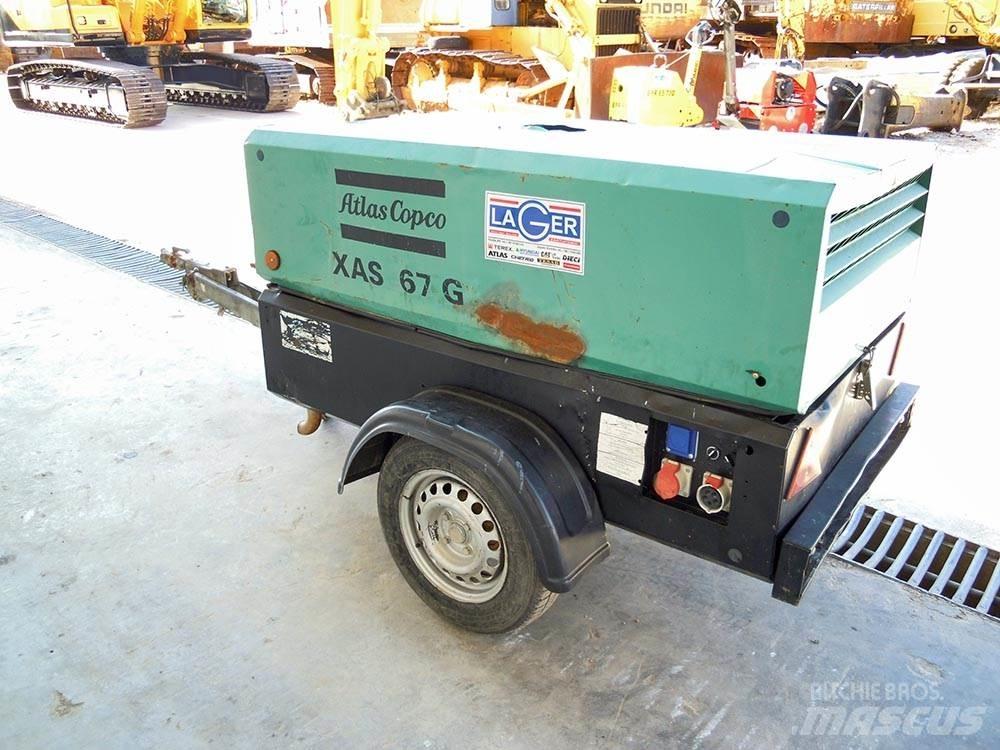 Atlas Copco XAS 67G مكابس
