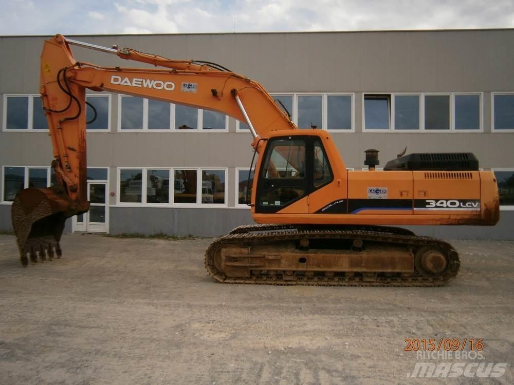 Daewoo SOLAR 340LCV حفارات زحافة