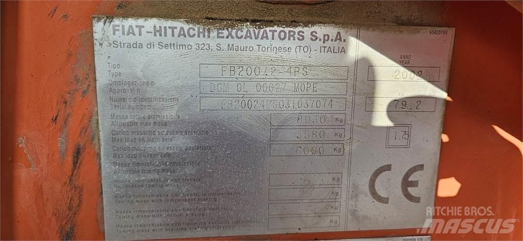 Fiat-Hitachi FB200.2 -4PS لوادر ذات جرافات عكسية
