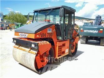 Hamm VH700 A مداحل ثنائية الاسطوانة