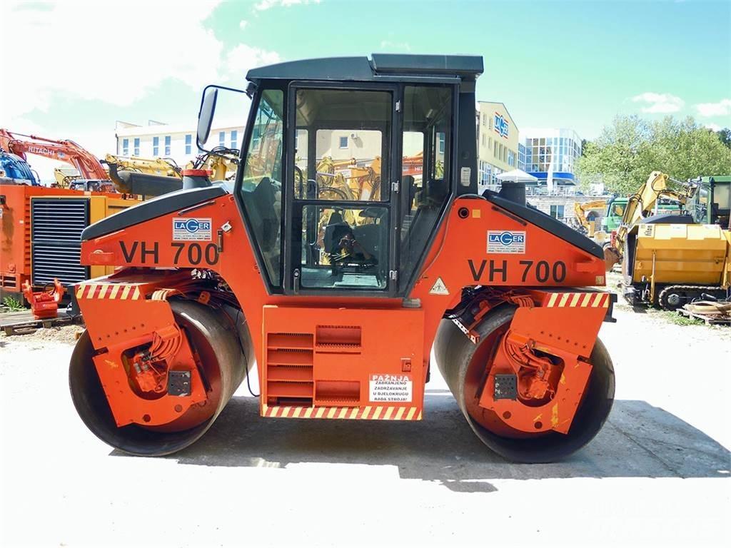 Hamm VH700 A مداحل ثنائية الاسطوانة
