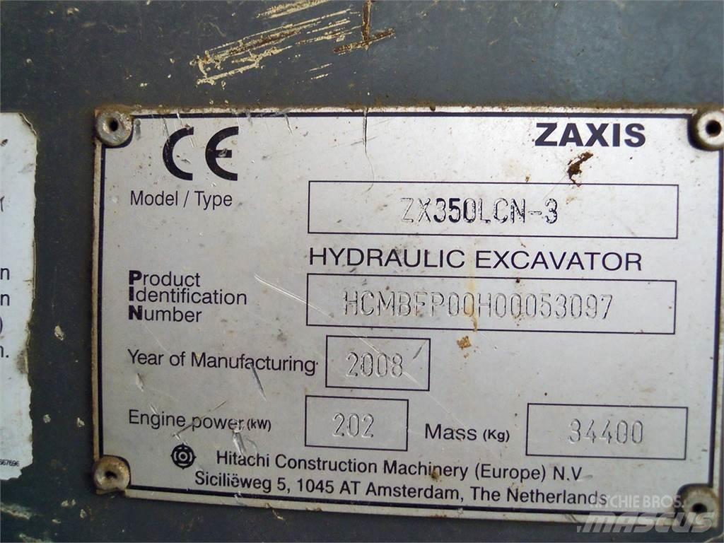 Hitachi ZX350LCN-3 حفارات زحافة