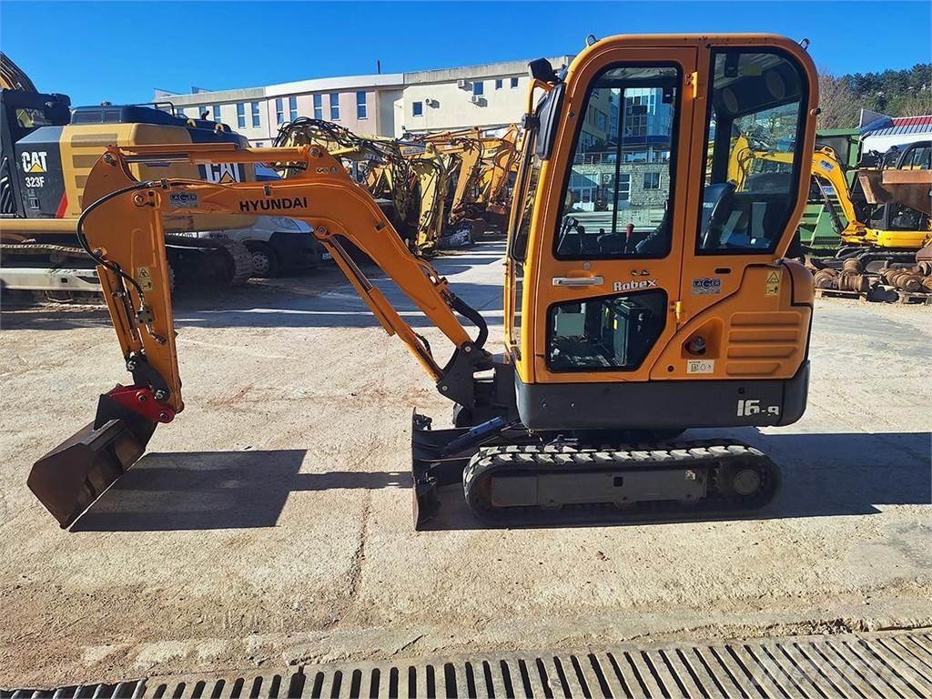 Hyundai 16-9 حفارات صغيرة أقل من 7 طن (حفارات صغيرة)