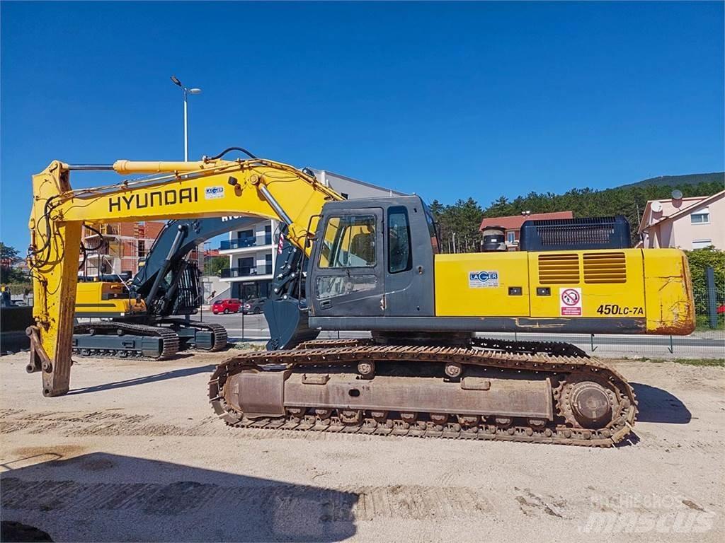 Hyundai 450LC-7 حفارات زحافة