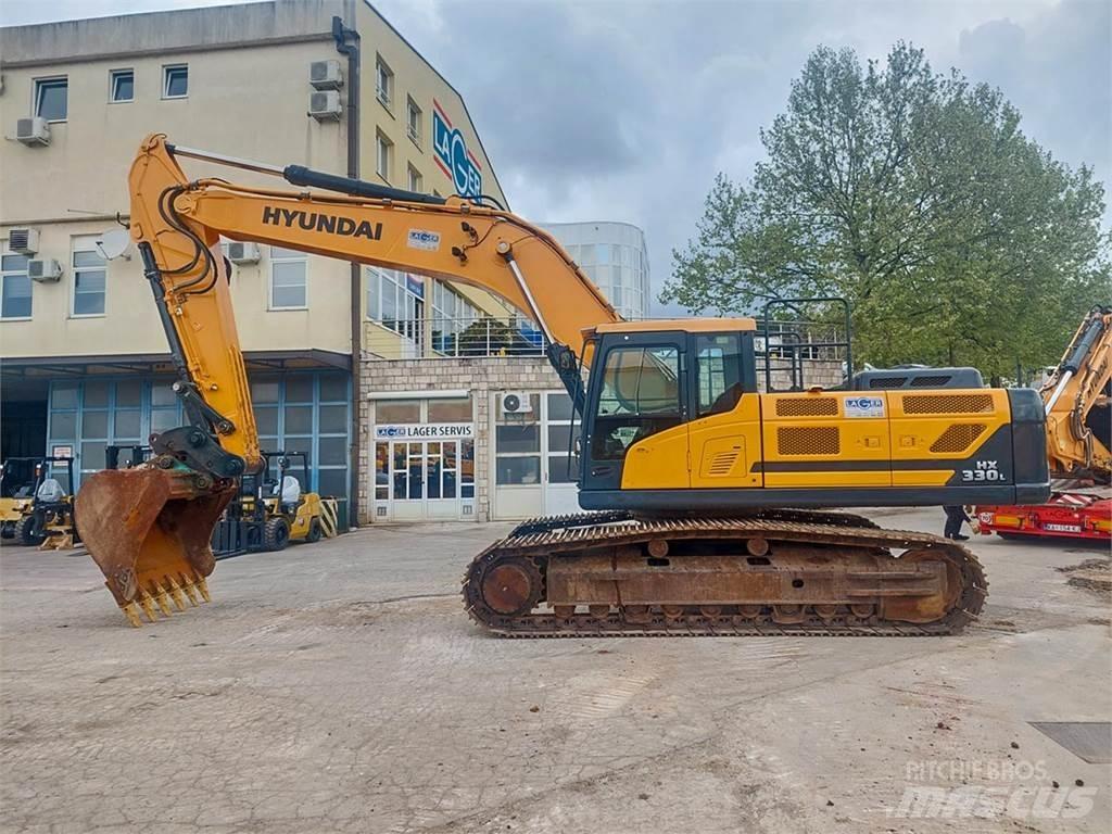 Hyundai HX330L حفارات زحافة