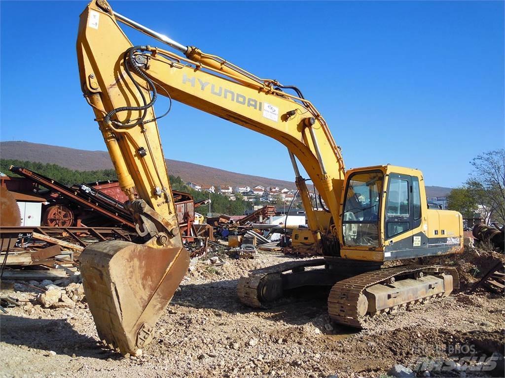 Hyundai R250NLC-7 حفارات زحافة