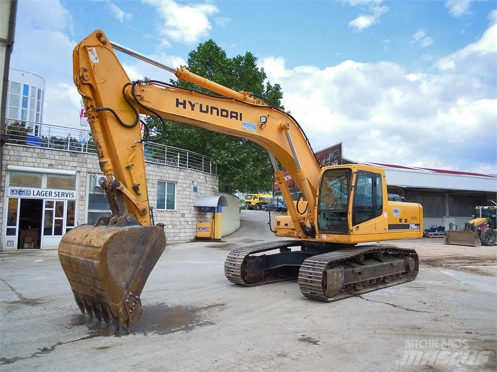 Hyundai R290NLC-7 حفارات زحافة
