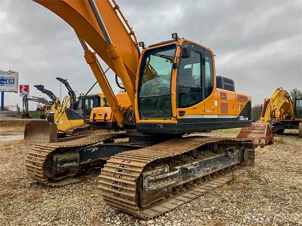 Hyundai R330-9A حفارات زحافة