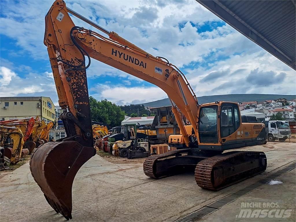 Hyundai R330LC-9 حفارات زحافة