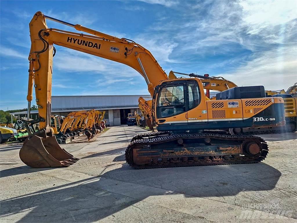 Hyundai R330LC-9A حفارات زحافة