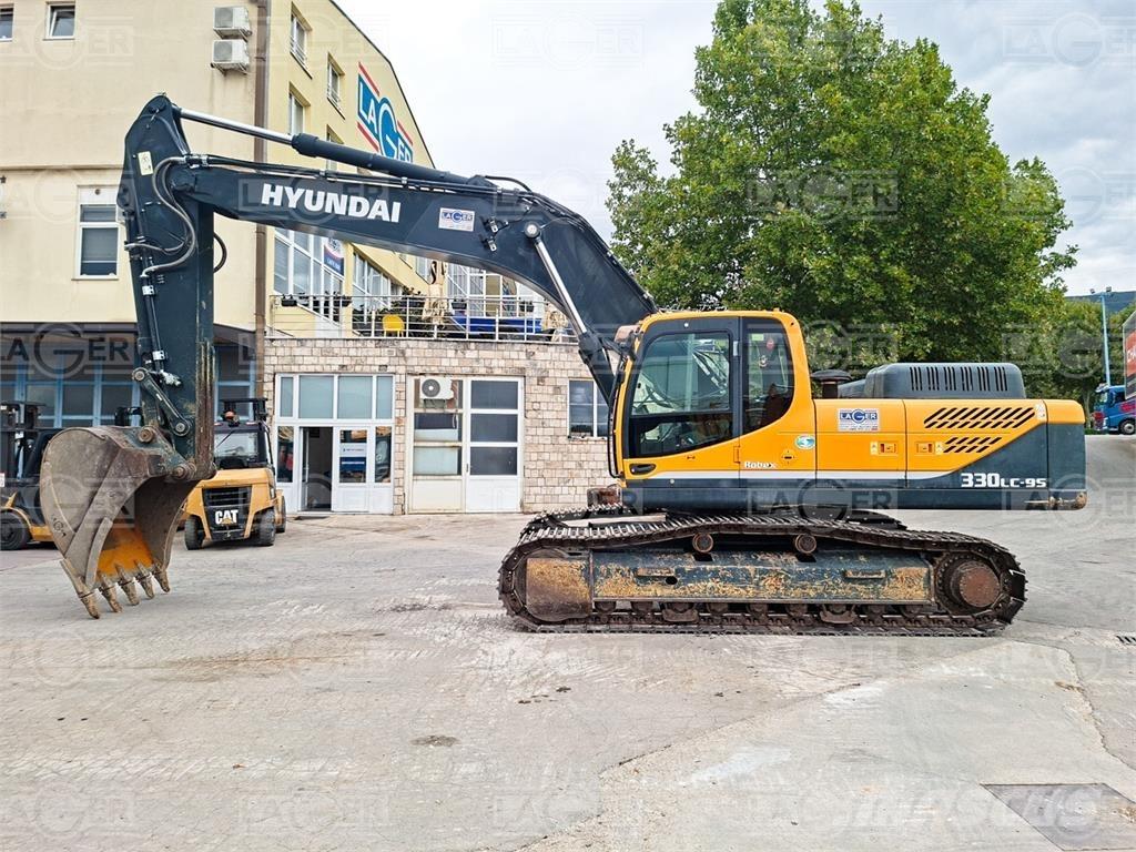 Hyundai R330LC-9S حفارات زحافة