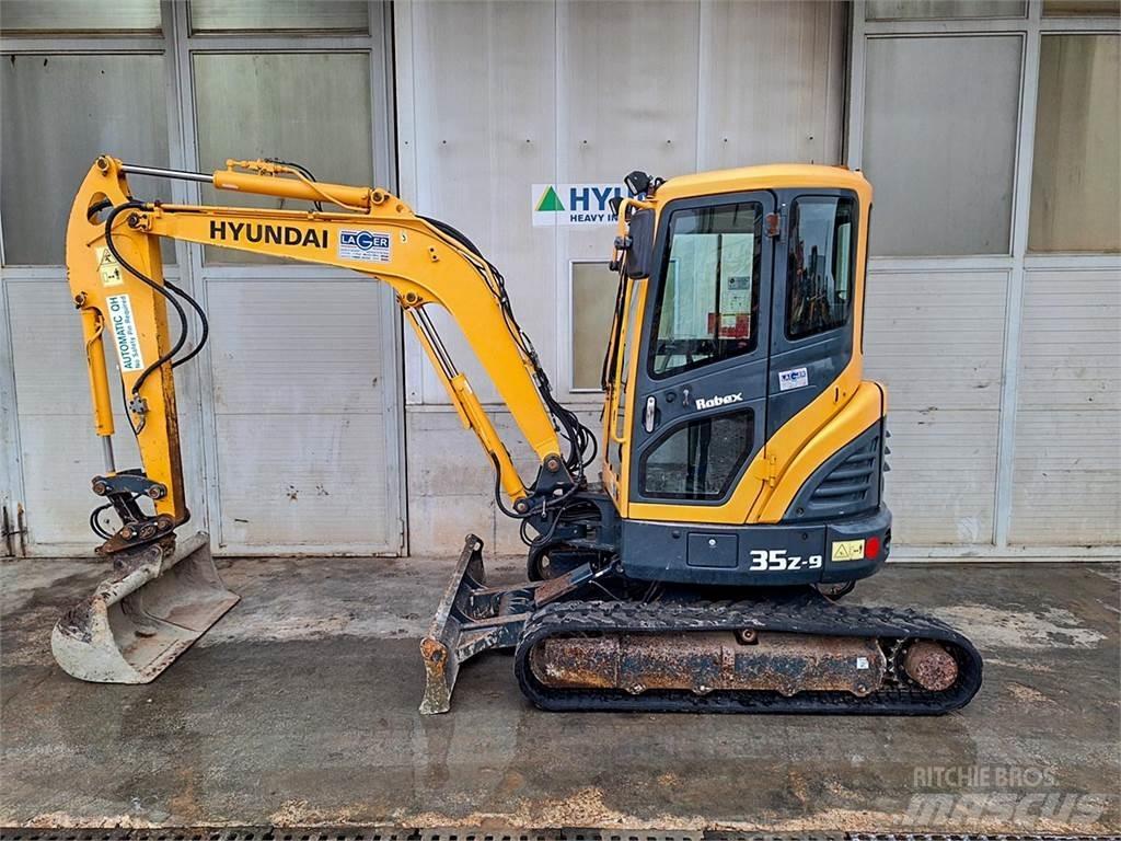 Hyundai R35Z-9 حفارات صغيرة أقل من 7 طن (حفارات صغيرة)