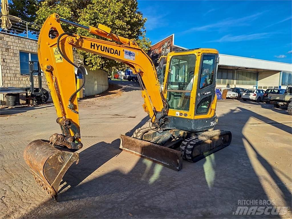 Hyundai R35Z-9 حفارات صغيرة أقل من 7 طن (حفارات صغيرة)