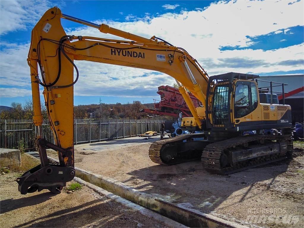 Hyundai R380LC-9A حفارات زحافة