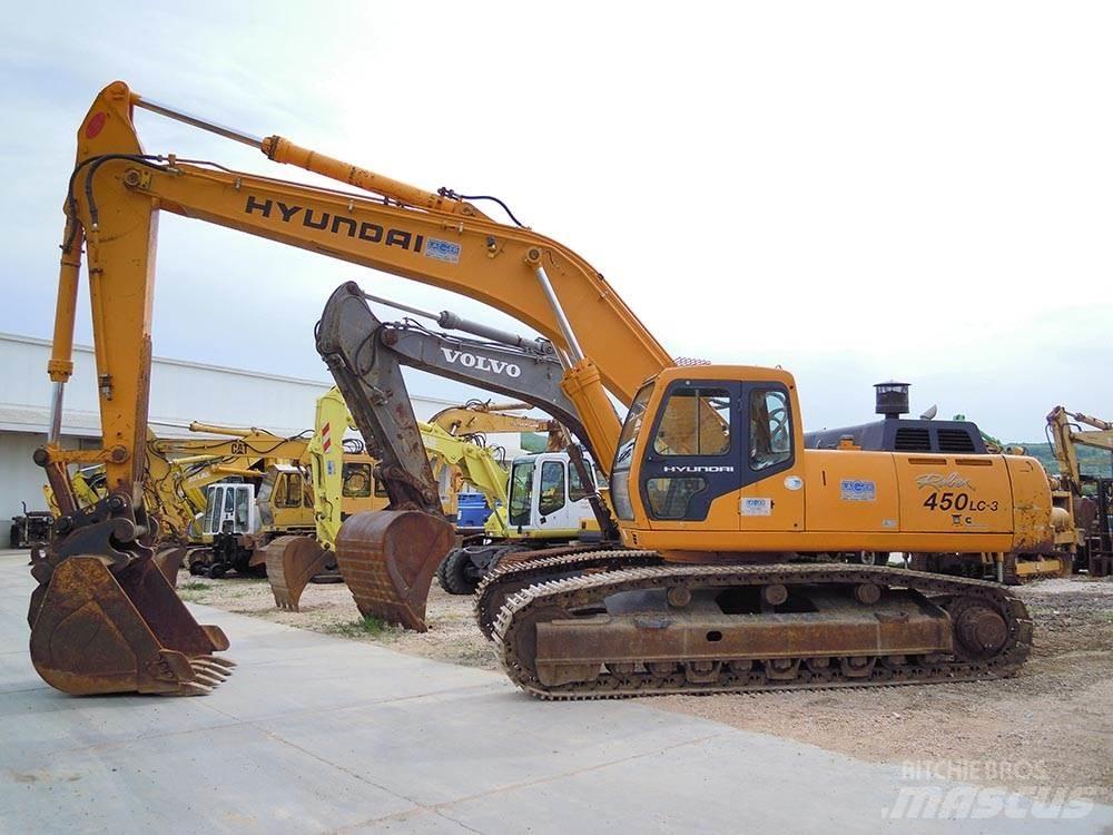 Hyundai R450LC-3 حفارات زحافة