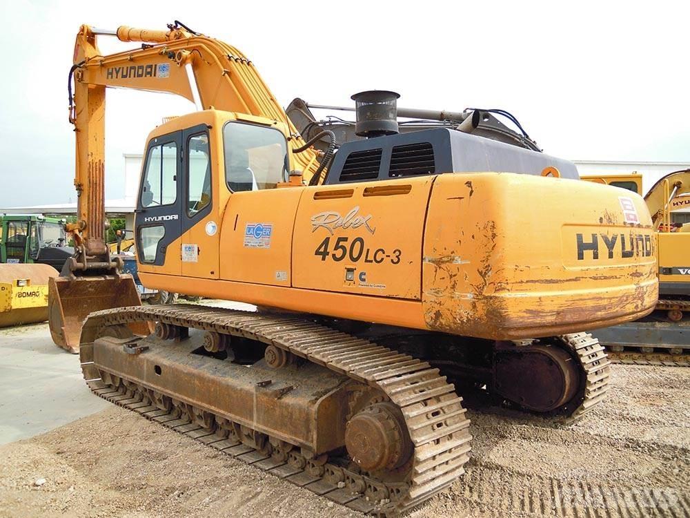 Hyundai R450LC-3 حفارات زحافة