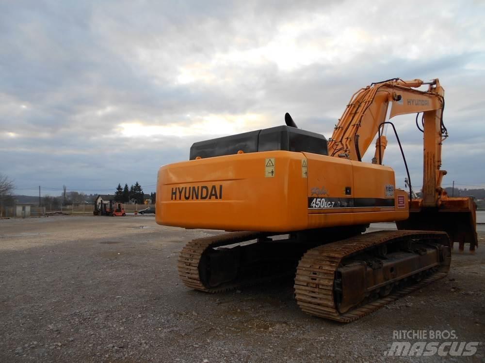 Hyundai R450LC-7 حفارات زحافة