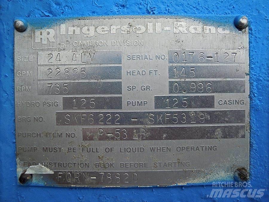 Ingersoll Rand 24 ALV مضخات المياه