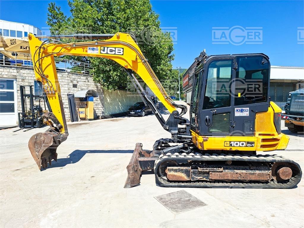 JCB 100C-1 حفارات صغيرة أقل من 7 طن (حفارات صغيرة)