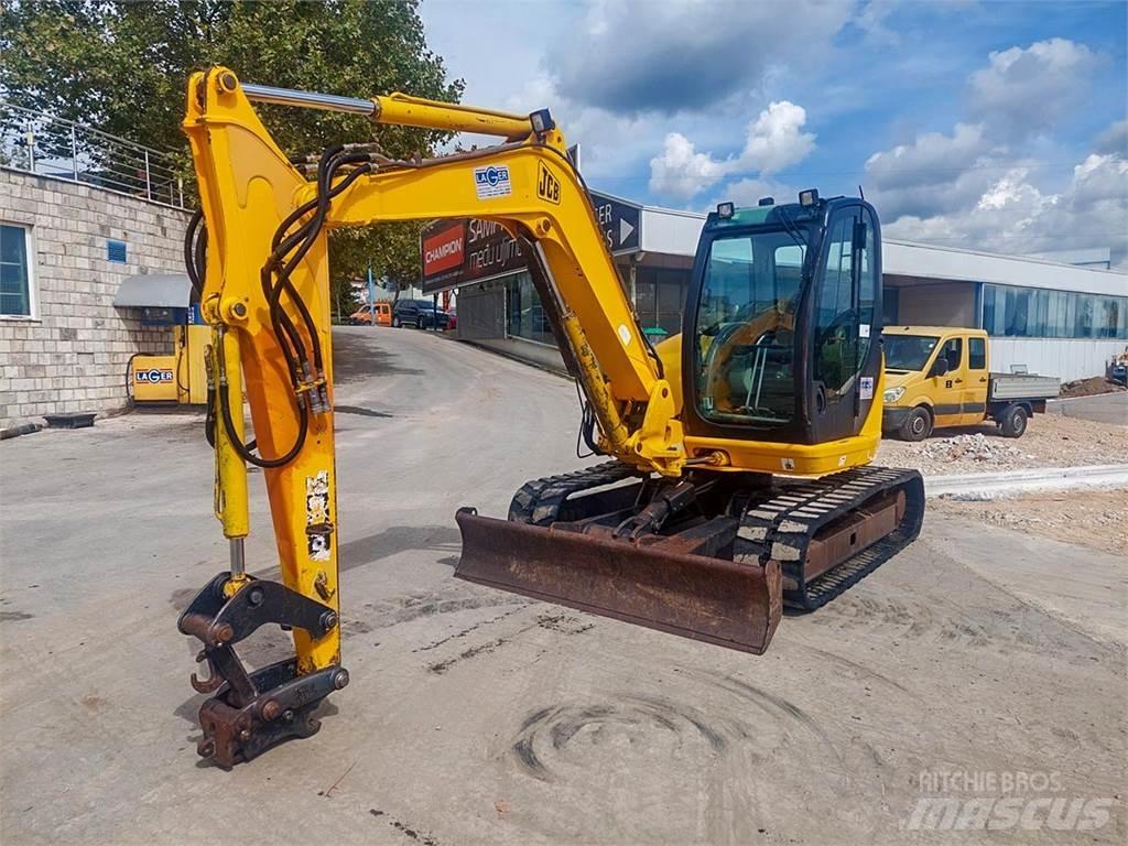 JCB 8080ZTS حفارات صغيرة أقل من 7 طن (حفارات صغيرة)