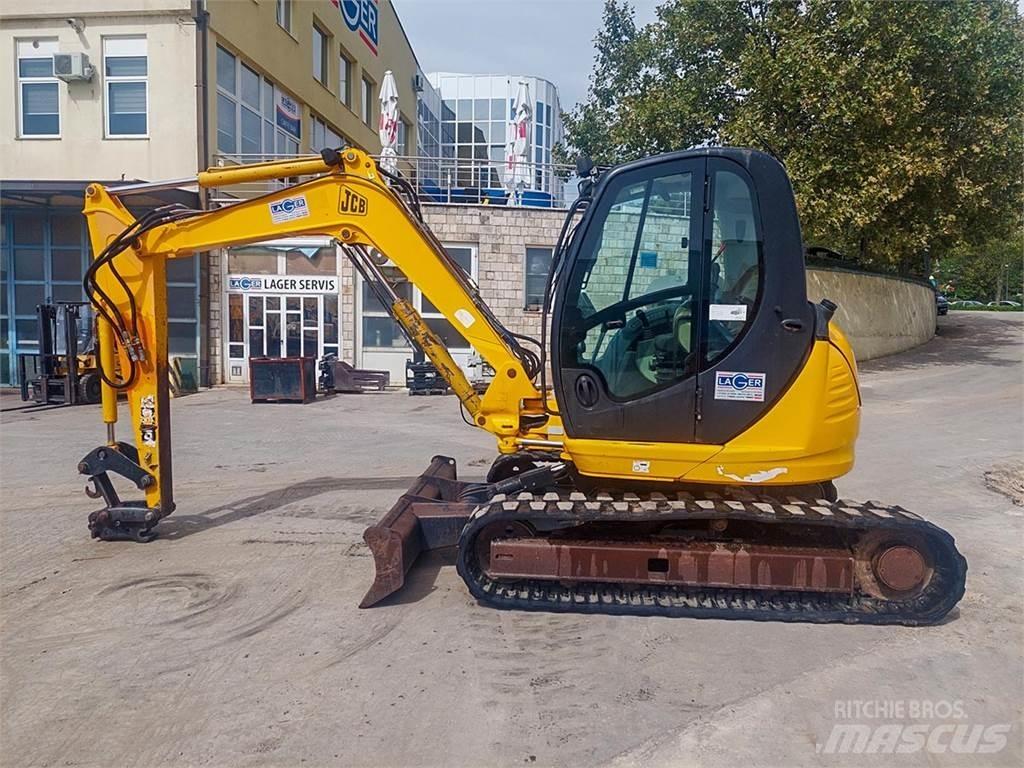 JCB 8080ZTS حفارات صغيرة أقل من 7 طن (حفارات صغيرة)