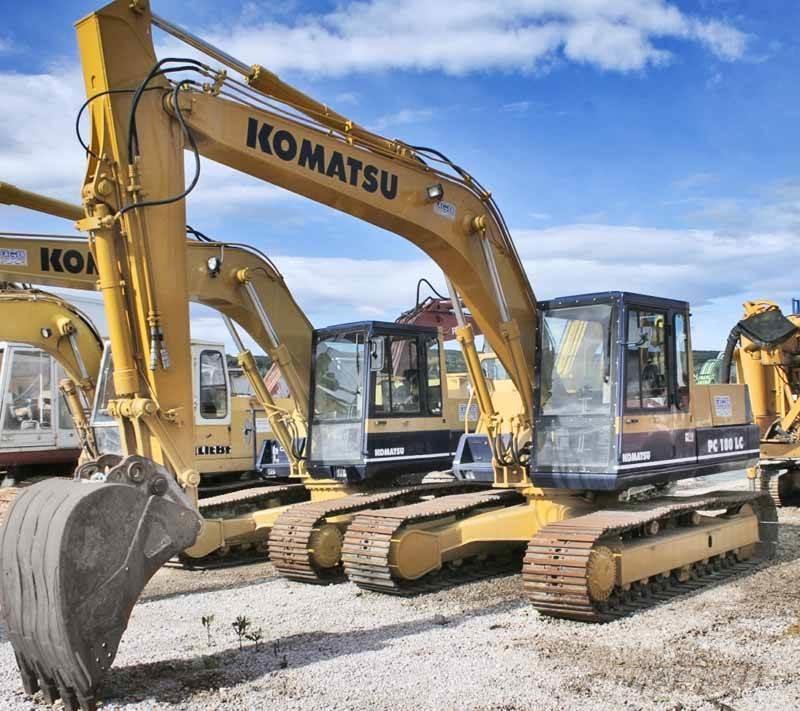 Komatsu PC180LC-3 حفارات زحافة