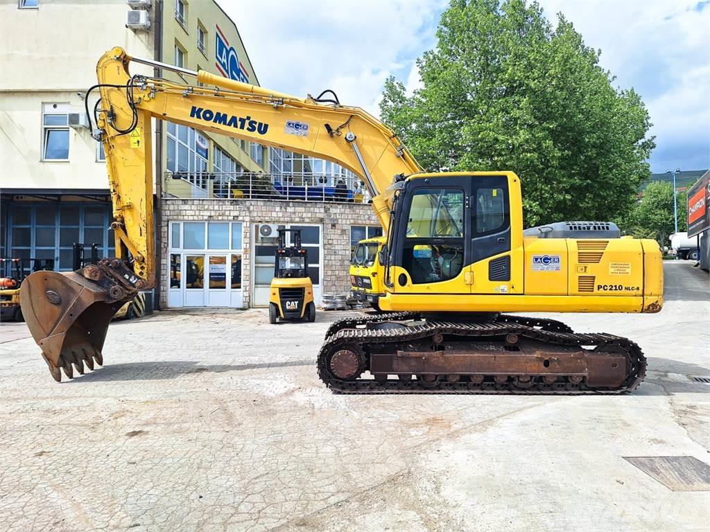 Komatsu PC210NLC-8 حفارات زحافة