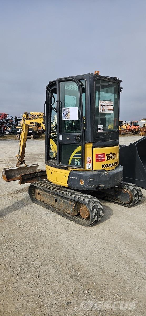Komatsu PC26MR-3 حفارات صغيرة أقل من 7 طن (حفارات صغيرة)