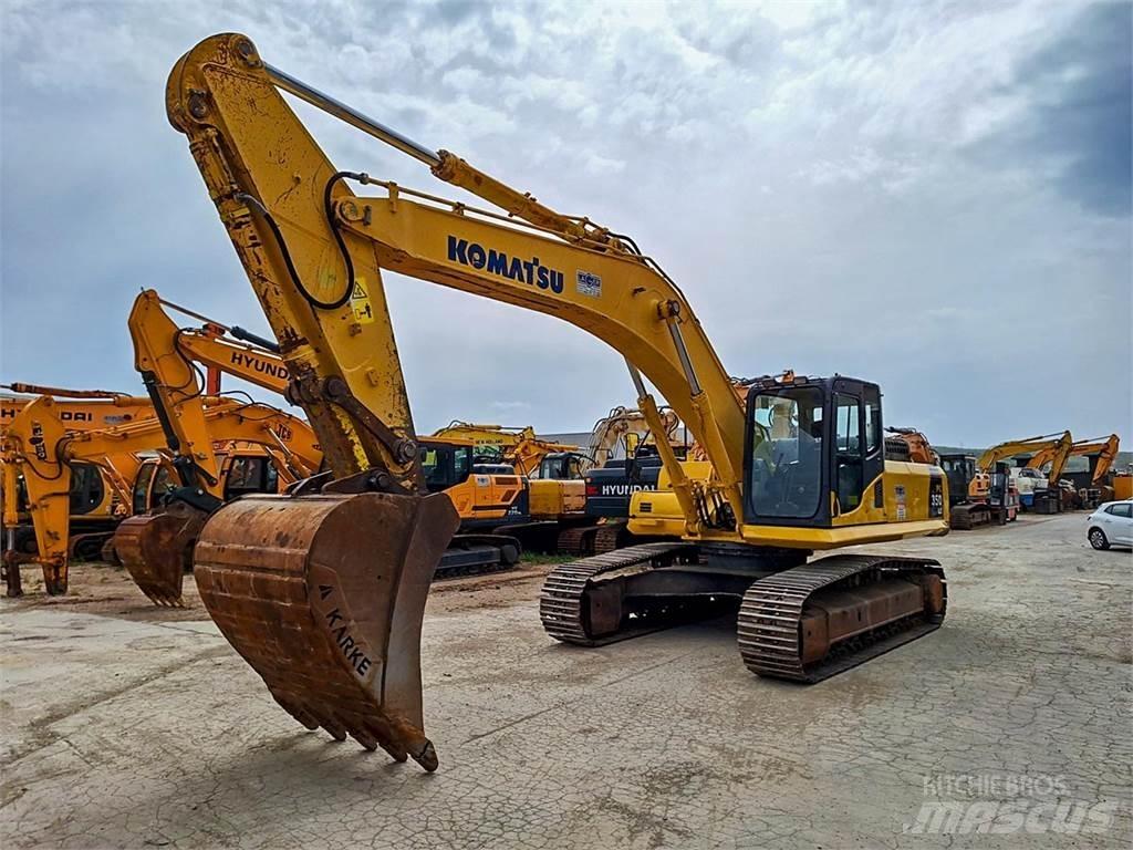 Komatsu PC350LC-8 حفارات زحافة