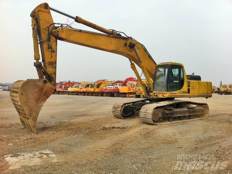Komatsu PC450LC-6 حفارات زحافة