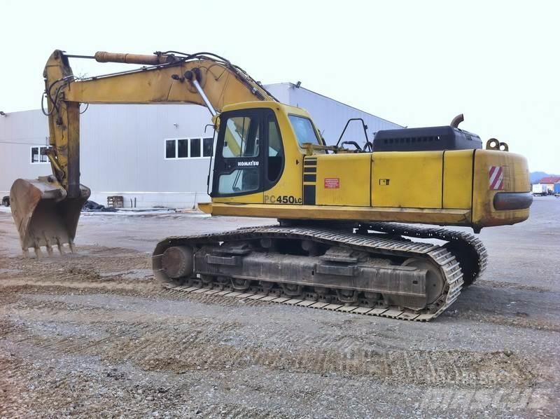 Komatsu PC450LC-6 حفارات زحافة
