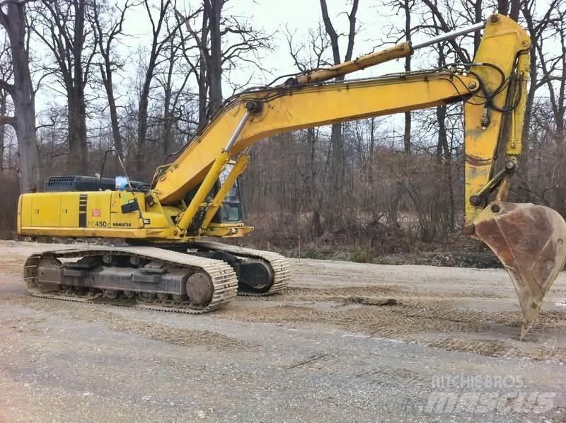 Komatsu PC450LC-6 حفارات زحافة