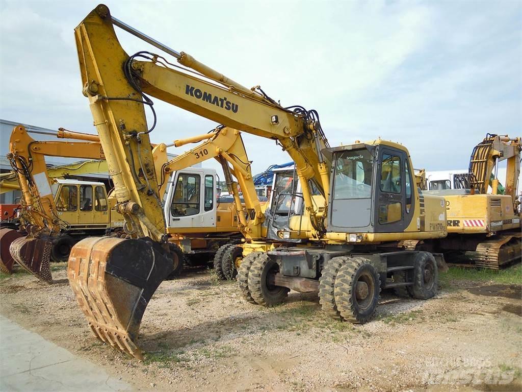 Komatsu PW170ES-6K حفارات بعجل