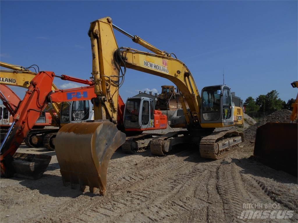 New Holland E 305EL حفارات زحافة