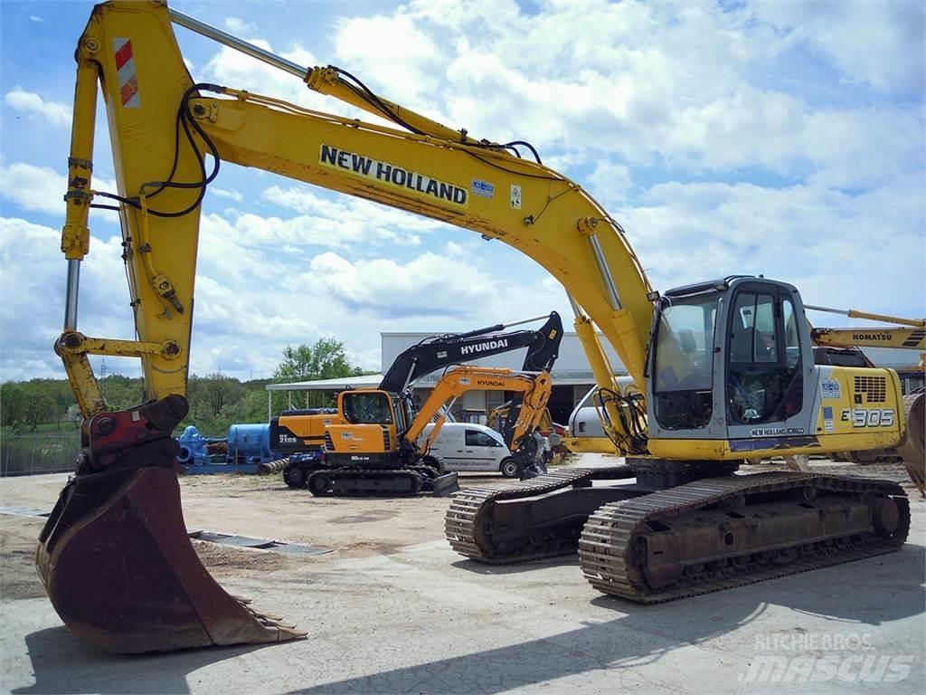 New Holland E305 حفارات زحافة