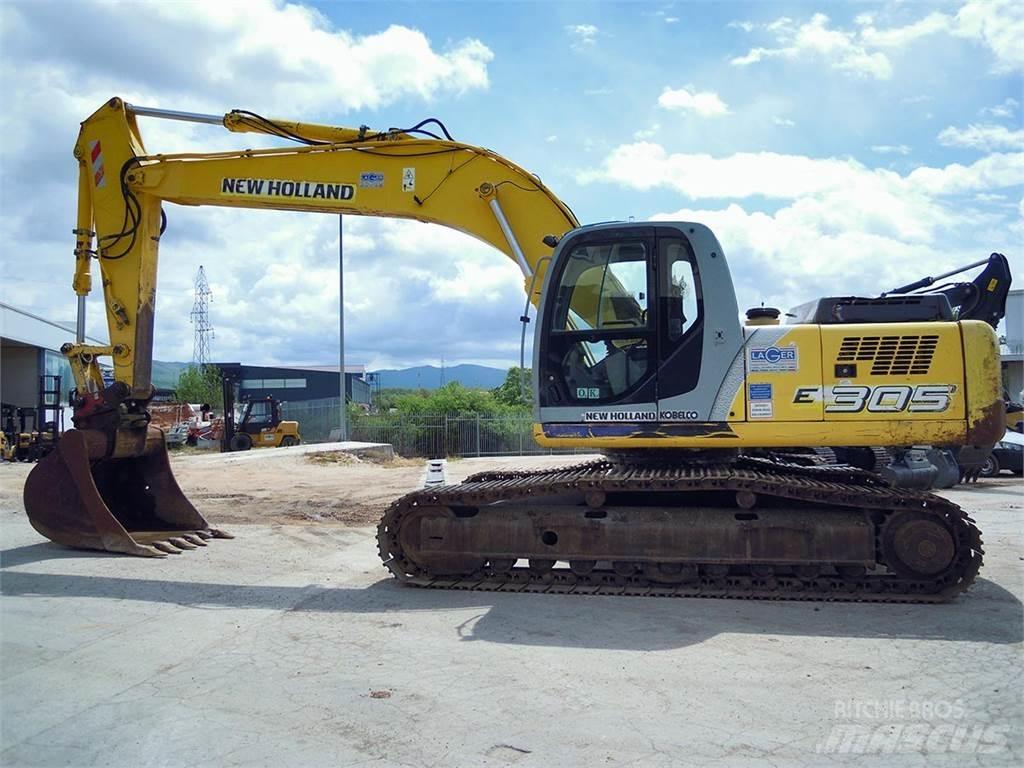 New Holland E305 حفارات زحافة