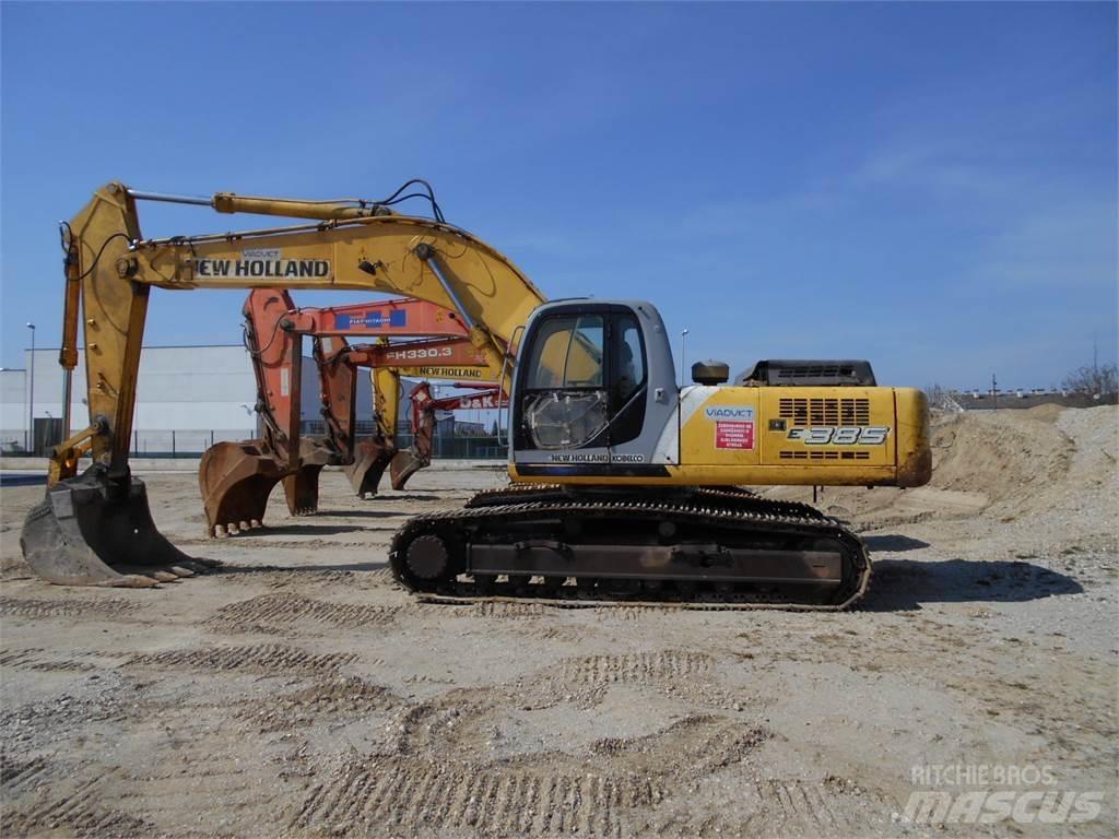 New Holland E385EL حفارات زحافة