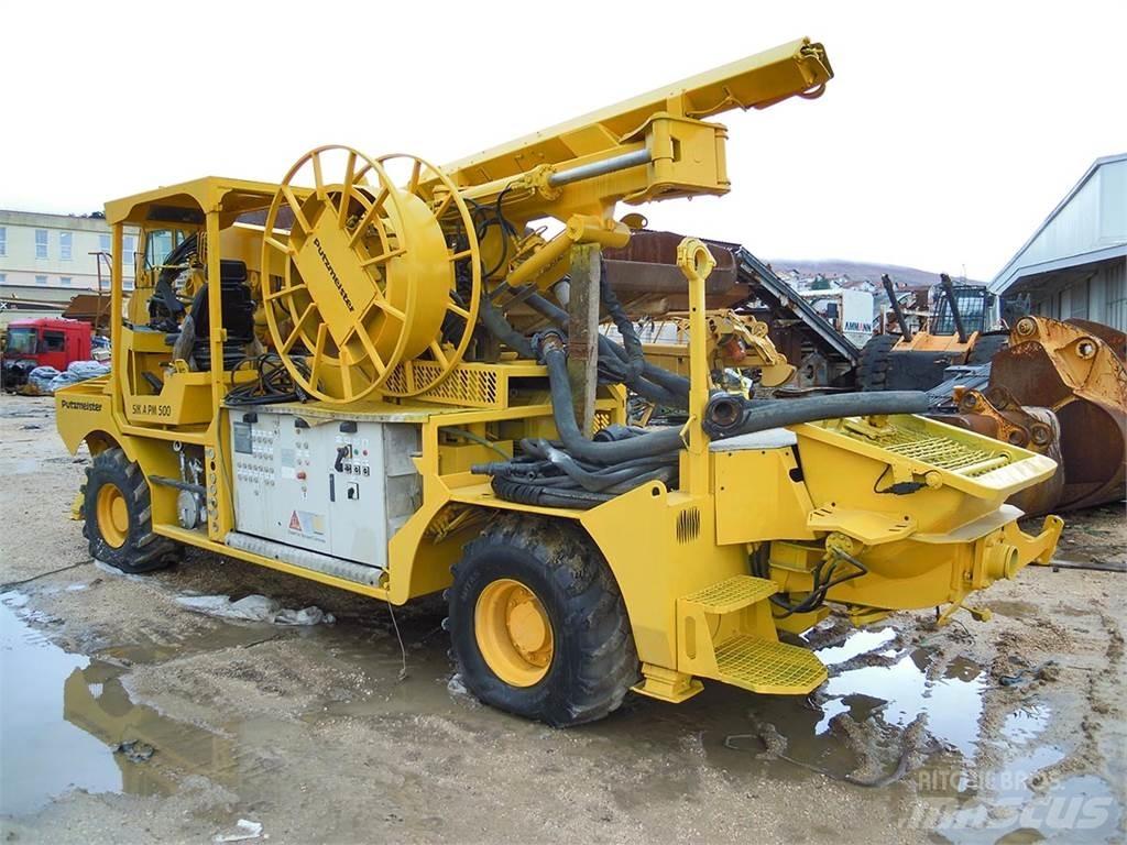 Putzmeister SIK A PM 500 مضخات خرسانة