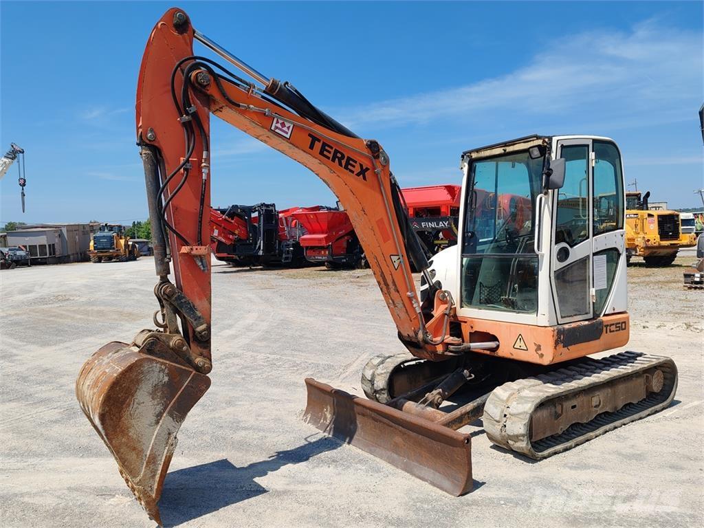 Terex TC50 حفارات صغيرة أقل من 7 طن (حفارات صغيرة)