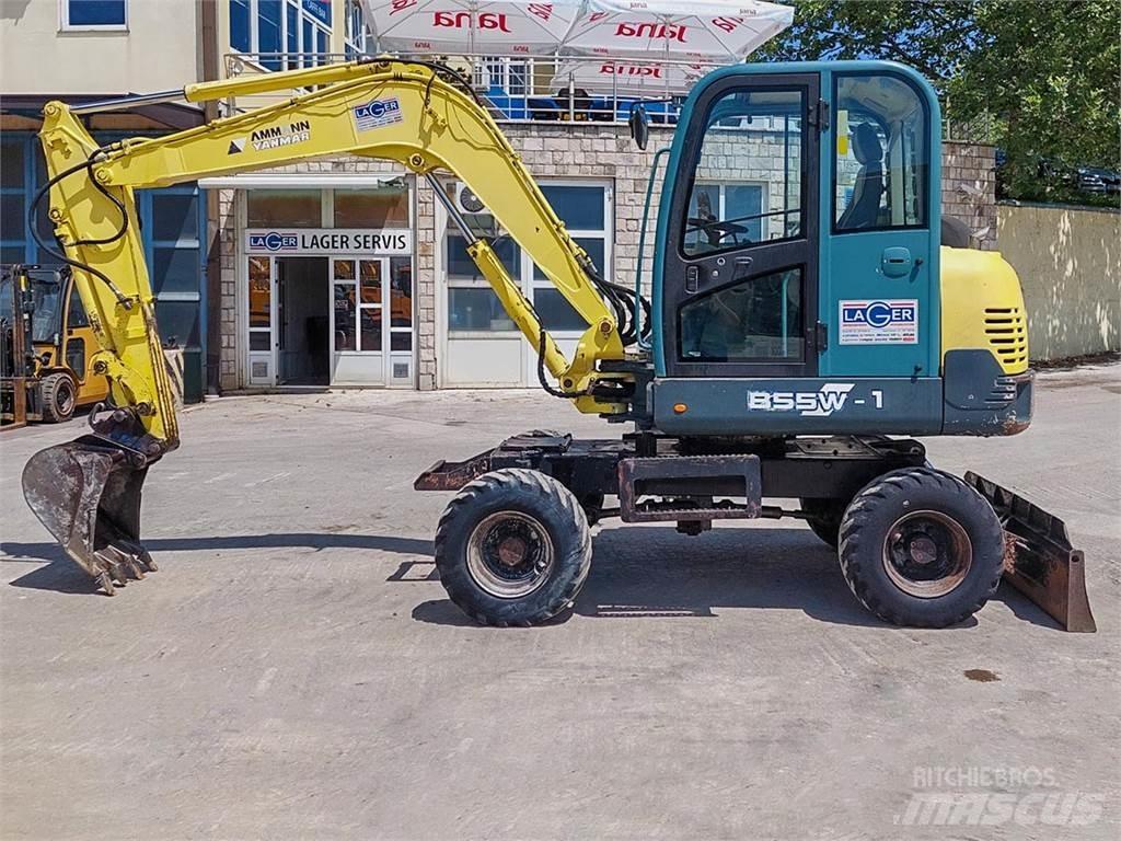 Yanmar B55W-1 حفارات صغيرة أقل من 7 طن (حفارات صغيرة)