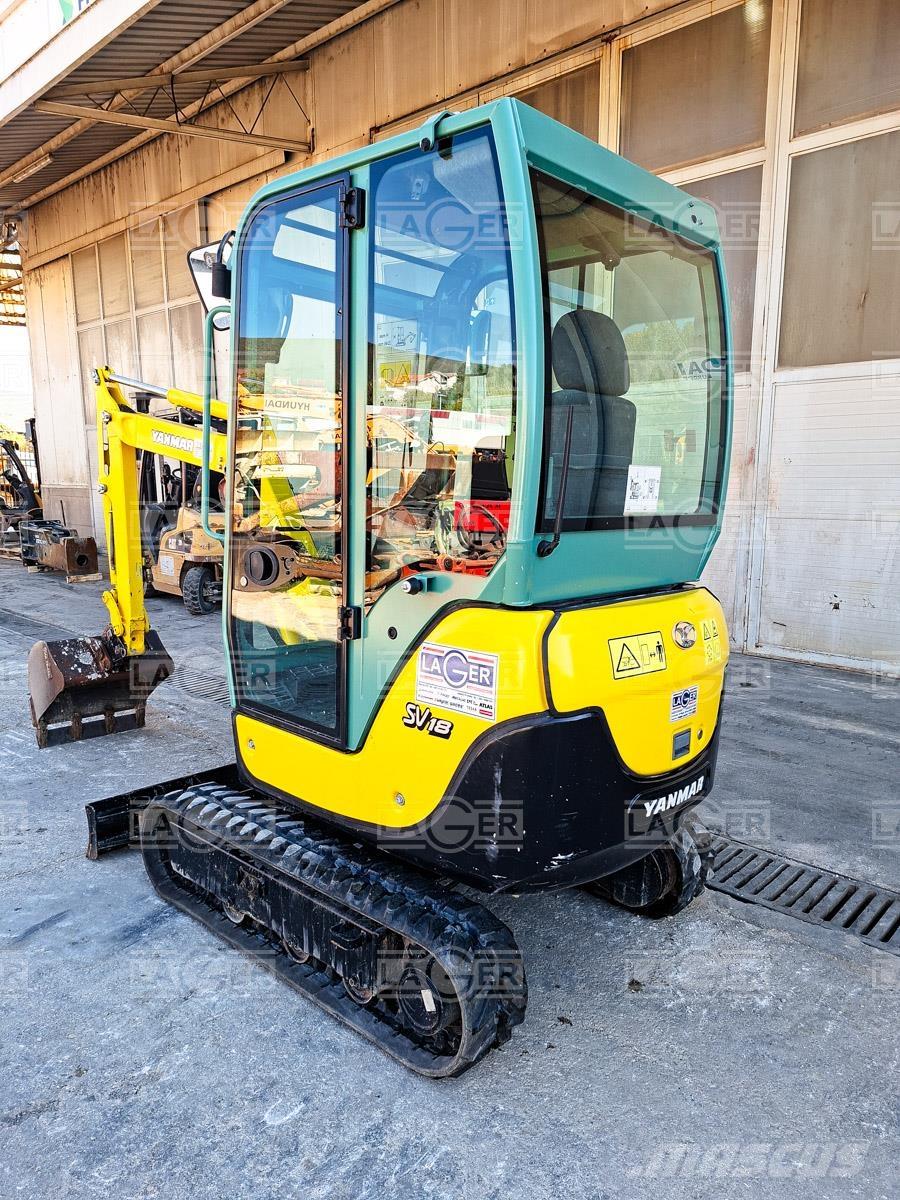 Yanmar SV18 حفارات صغيرة أقل من 7 طن (حفارات صغيرة)