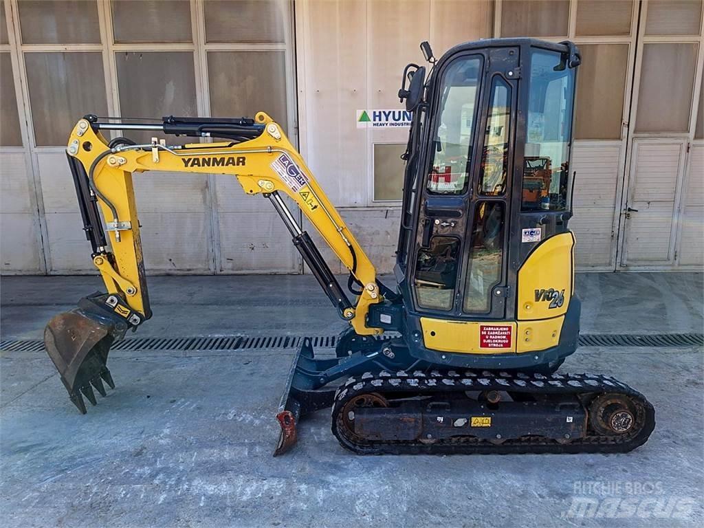 Yanmar VIO 26-6 حفارات صغيرة أقل من 7 طن (حفارات صغيرة)