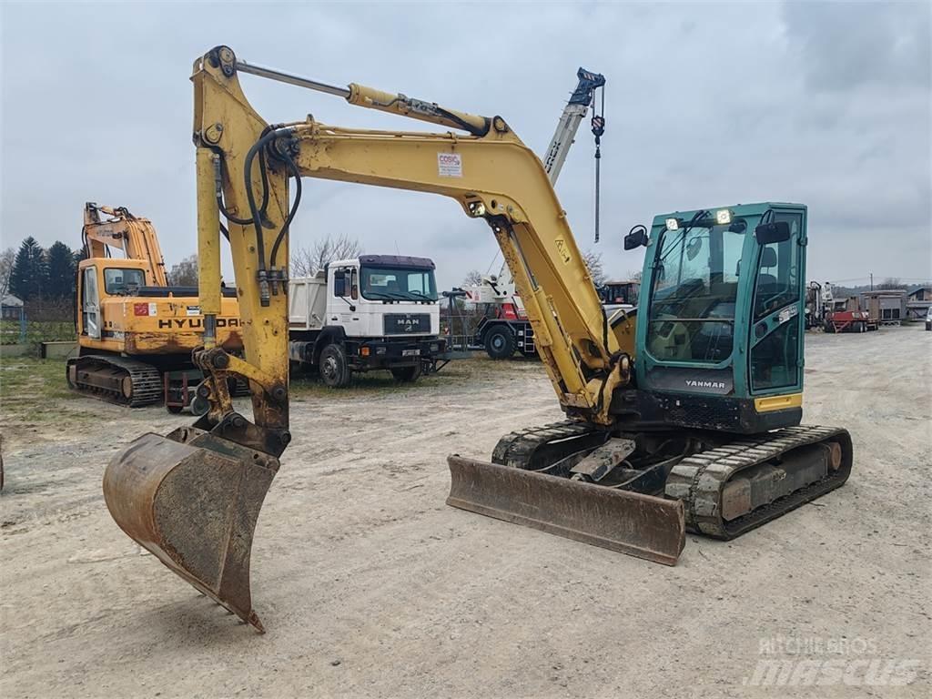 Yanmar VIO80-1A حفارات صغيرة أقل من 7 طن (حفارات صغيرة)