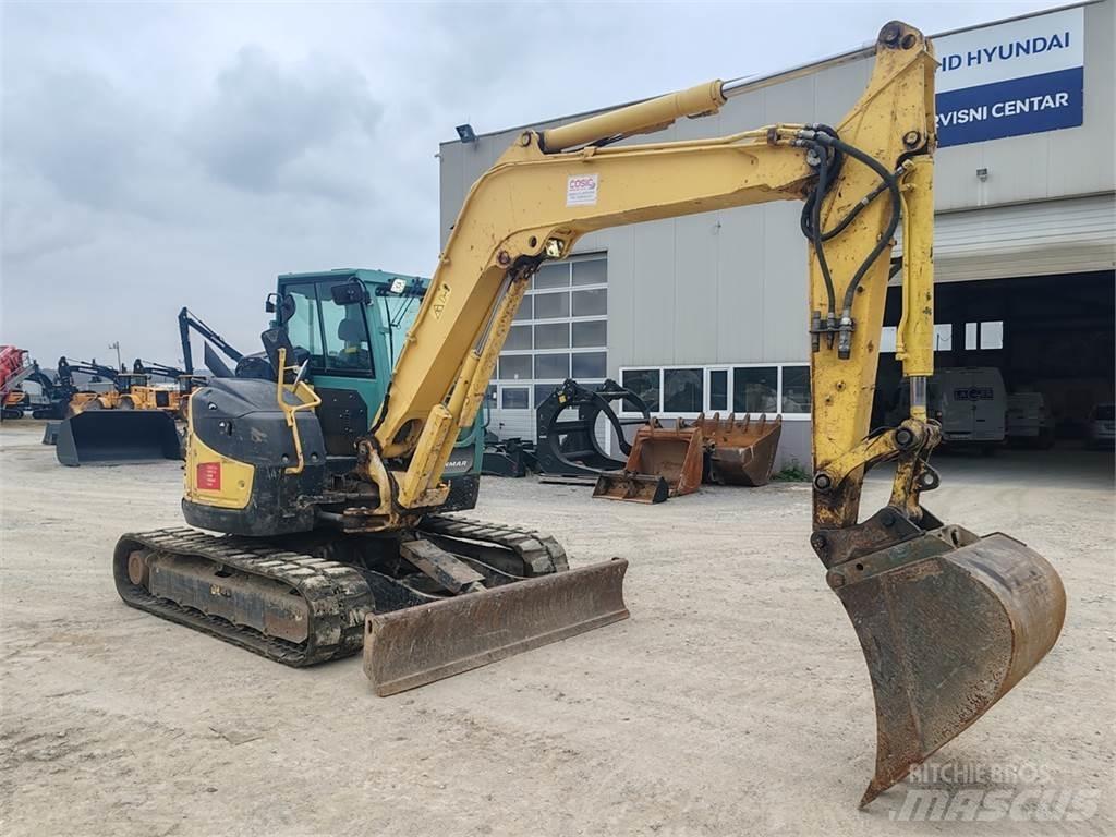 Yanmar VIO80-1A حفارات صغيرة أقل من 7 طن (حفارات صغيرة)