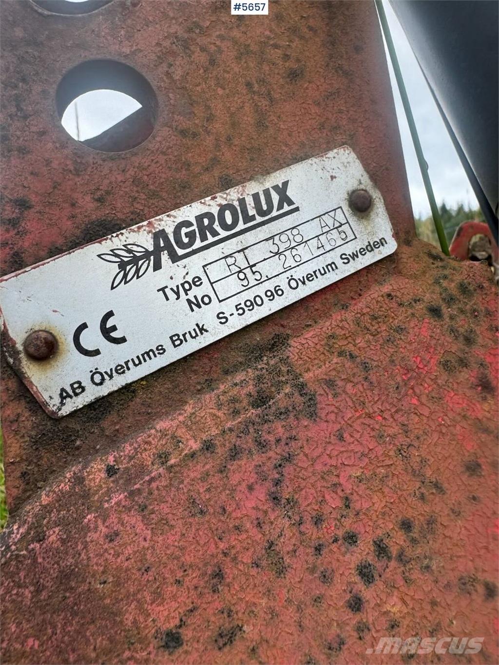 Agrolux RT398X ماكينات وملحقات زراعة أخرى