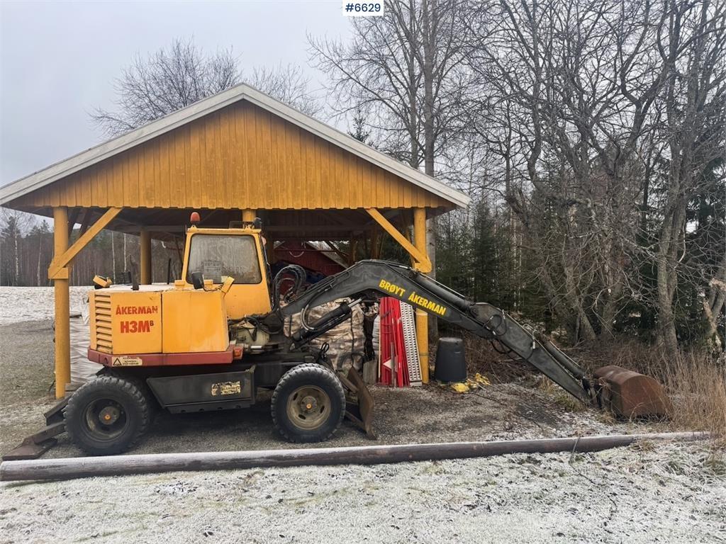 Åkerman H3M حفارات زحافة