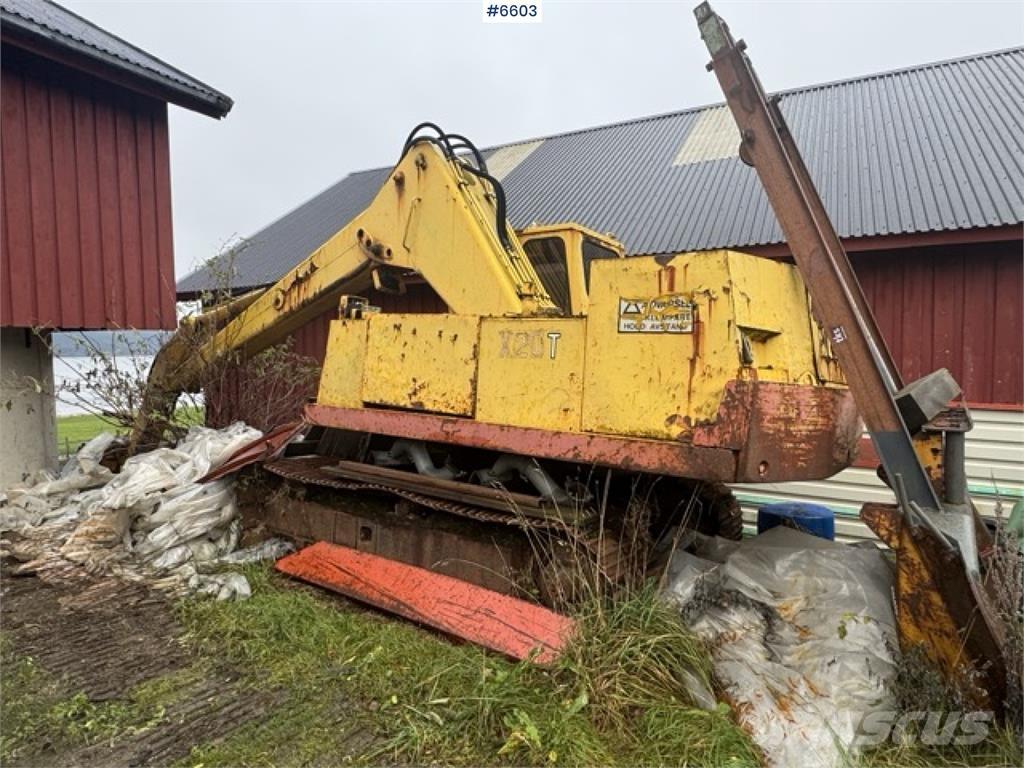 Brøyt X20T حفارات زحافة