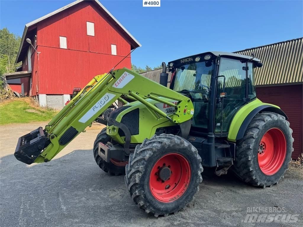 CLAAS Arion 430 الجرارات