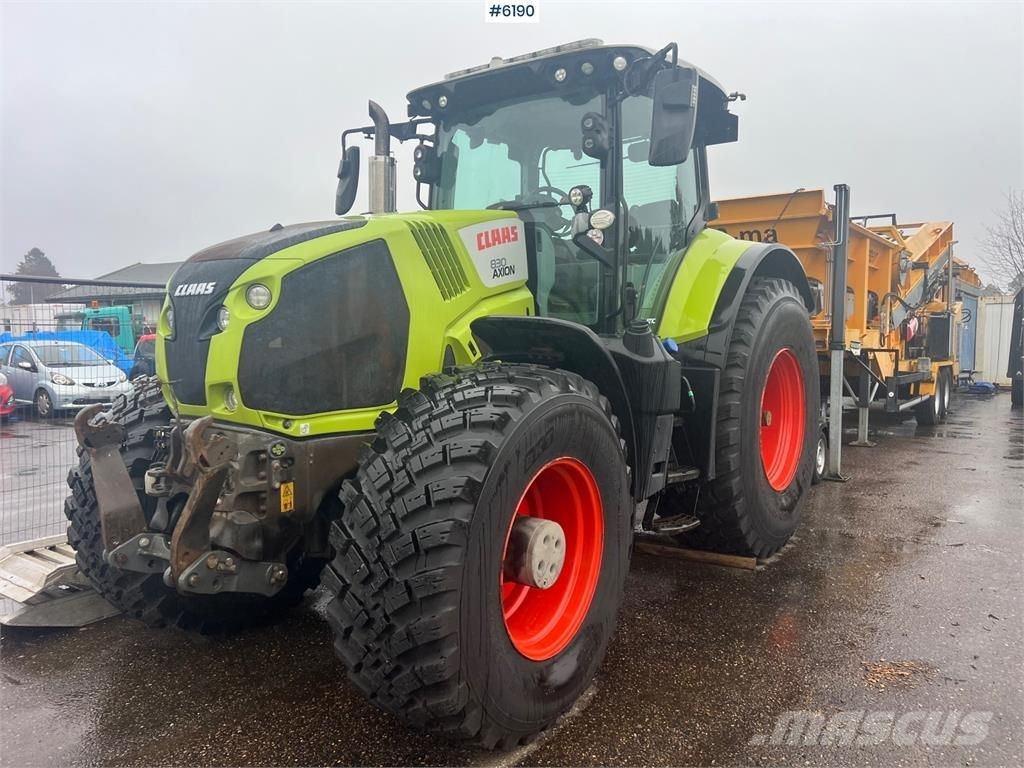 CLAAS Axion 830 الجرارات